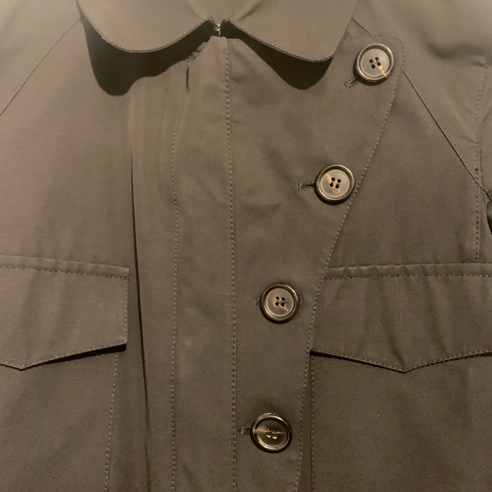 Prada Tailored A-line Trench Black - Picture 11 of 14